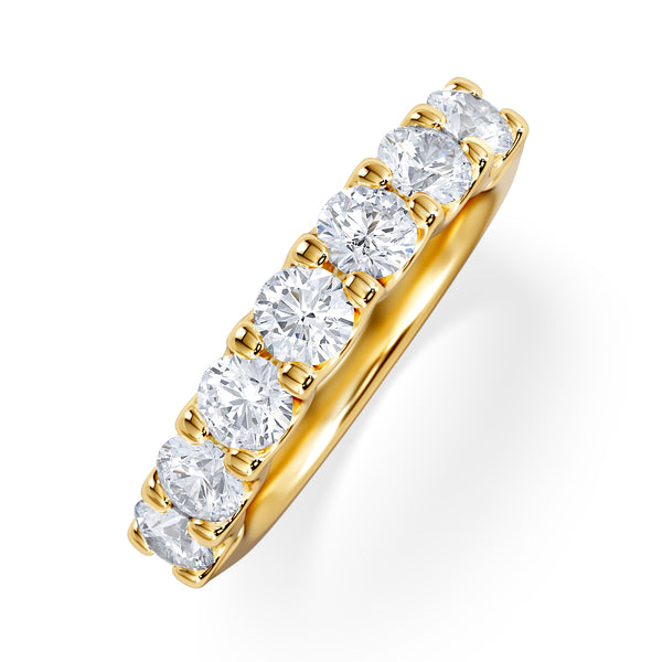 Chloe 18K Gold Diamond Eternity Ring 1.50ct G/Vs